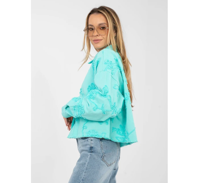 IT KR bunda FL9993.77 tyrkysová IT KR bunda FL9993.77 tyrkysová