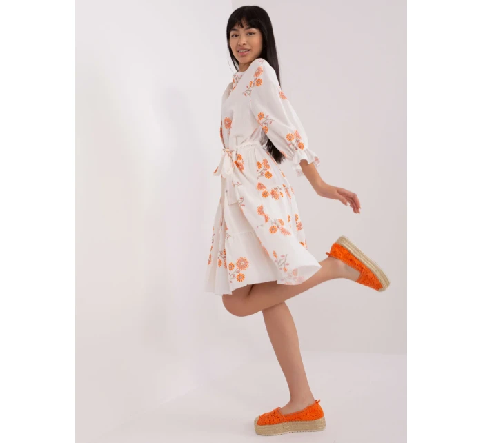 Šaty LK SK 509346.85 oranžová Šaty LK SK 509346.85 oranžová