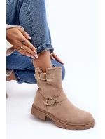 Dámské boty ML275 béžové - Diamantique
