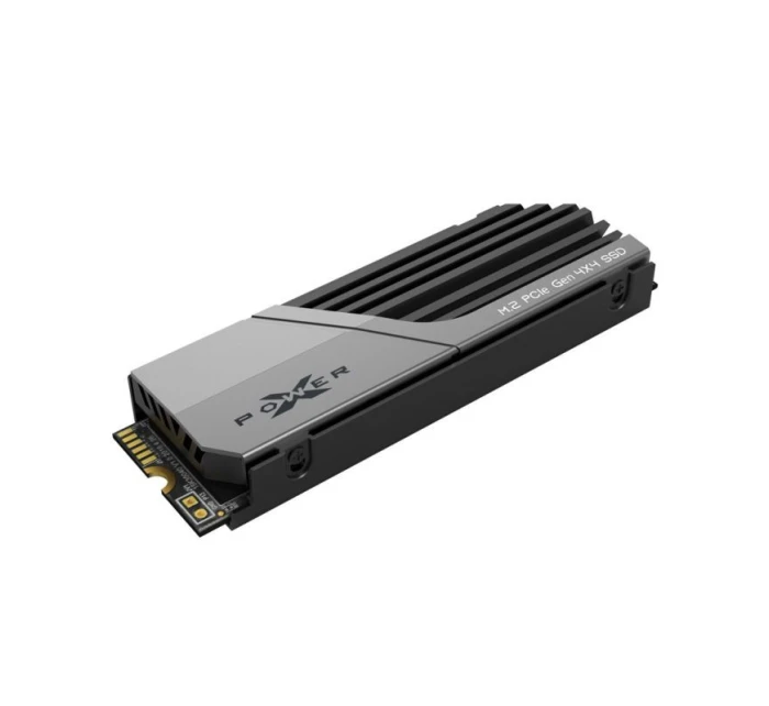 Silicon Power XS70 1TB M.2 PCIe NVMe Gen4x4 TLC 7300/6000 MB/s SSD s chladičem Silicon Power XS70 1TB M.2 PCIe NVMe Gen4x4 TLC 7300/6000 MB/s SSD s chladičem