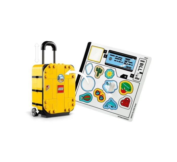 model 21863841 Žlutý cestovní kufřík - Lego