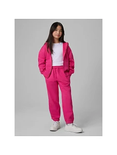Dívčí teplákové kalhoty typu jogger model 22299421 - 4F