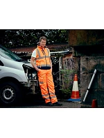 Yoko HV 006 Hi-Vis softshellová vesta 79.V006 hi vis yellow