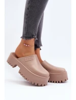 Dámské žabky na masivní podrážce Big Star model 21649446 Bílé - Big Star Shoes Dámské žabky na masivní podrážce Big Star model 21649446 Bílé - Big Star Shoes