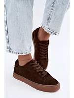 Dámské sportovní tenisky Big Star model 22386862 Hnědé - Big Star Shoes