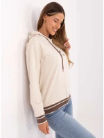 Bluza RV BL model 21314372 jasny beżowy - FPrice Bluza RV BL model 21314372 jasny beżowy - FPrice