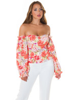 Sexy Koucla Off Shoulder model 19625819 Top with Print - Style fashion