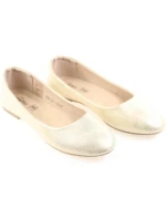 Dámské balerínky 9BL02-1029 Zlatá - eVento