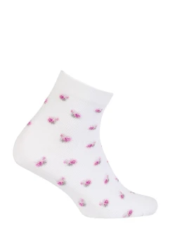 TENKÉ PONOŽKY BARVA 6-11 LET DÍVKY BÍLÉ 30-32