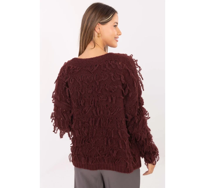 Svetr na zapínání model 217061 Rue Paris Svetr na zapínání model 217061 Rue Paris