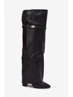 Kozačky na podpatku  model 217223 Step in style