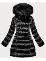 PUCHOWA KURTKA ZIMOWA DAMSKA CZARNA model 21243277 - SPEED.A