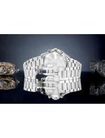 Pánské hodinky Giewont Chronograph Sapphire Silver Blue GW3520-B3