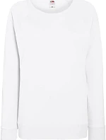 Fruit of the Loom Lady-Fit LW Raglan Sweat Dámská raglánová mikina 16.2146 white