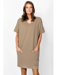 Italian Fashion Karina tunika krátká délka barva: velbloudí