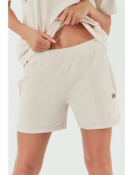 Italská móda Madri krep barva: béžová Italská móda Madri krep barva: béžová