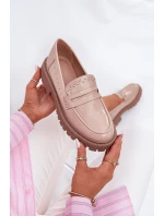 Dámské Lakované Mokasíny Se Béžové model 21689621 - Boto Dámské Lakované Mokasíny Se Béžové model 21689621 - Boto