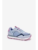 Semišové Lehká Sportovní Obuv Dámská Big Star model 21690804 HIPOLY SYSTEM Modrá - Big Star Shoes Semišové Lehká Sportovní Obuv Dámská Big Star model 21690804 HIPOLY SYSTEM Modrá - Big Star Shoes