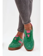 Semišové dámské tenisky Vinceza 79576 zelené Semišové dámské tenisky Vinceza 79576 zelené