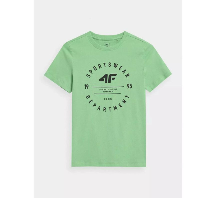Chlapecké tričko 4FJSS23TTSHM294-45S zelené - 4F