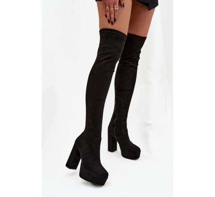 Kozačky na podpatku  model 220717 Step in style