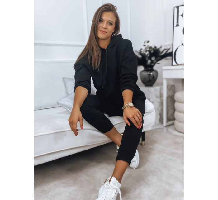 KSENIIA PREMIUM dámská tepláková souprava černá FashionStreet AY0707