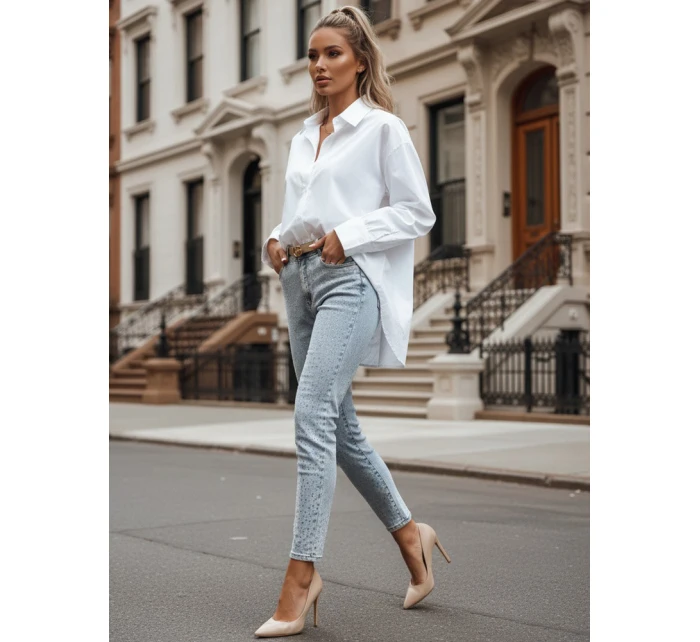 Dámské džínové kalhoty slim fit blue Dstreet model 21985543 - FashionStreet Dámské džínové kalhoty slim fit blue Dstreet model 21985543 - FashionStreet