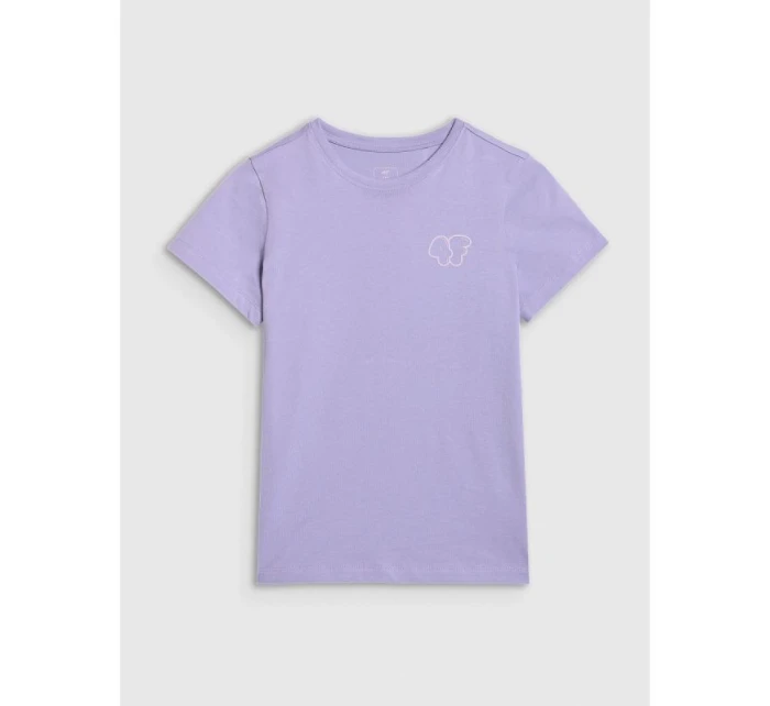 Dívčí tričko s potiskem 4F 4FJRAW25TTSHF3199-52S Dívčí tričko s potiskem 4F 4FJRAW25TTSHF3199-52S