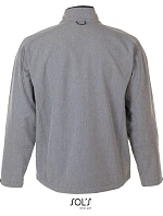 SOL'S Relax Pánská 3-vrstvá softshellová bunda model 22523620 grey melange SOL'S Relax Pánská 3-vrstvá softshellová bunda model 22523620 grey melange