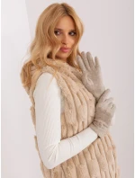 Rękawiczki AT RK model 19367623 beżowy - FPrice