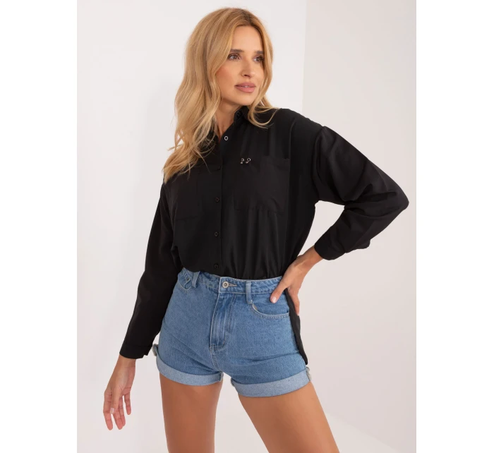 BA KS 0317 košile.76 černá