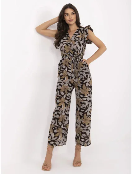 Kombinéza DHJ KO model 17355613 černá a béžová - FPrice Kombinéza DHJ KO model 17355613 černá a béžová - FPrice