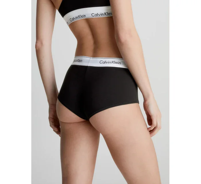 Dámské kalhotky šortky F3788E-001 černá - Calvin Klein