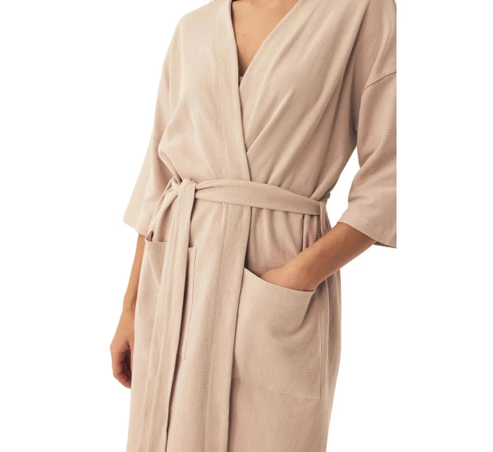 Dámský župan  béžový  model 21937837 - Henderson