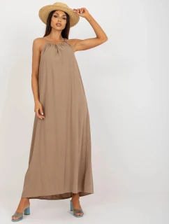 Dámské šaty 203D.38P béžové -  FPrice