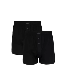 Pánské trenýrky 2 pack 003 black - Atlantic