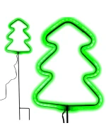 NEON GREEN CHOIN 87 LED BATERIE 16x91CM LUCA