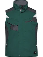 JN Pracovní vesta Strong 02.0 dark green/black model 22491142 - Daiber JN Pracovní vesta Strong 02.0 dark green/black model 22491142 - Daiber