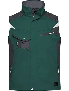 JN Pracovní vesta Strong 02.0 dark green/black model 22491142 - Daiber