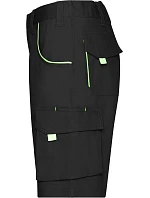JN (4260) Pracovní bermudy Color 02.0 black/lime green model 22492956 - Daiber JN (4260) Pracovní bermudy Color 02.0 black/lime green model 22492956 - Daiber