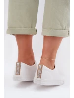 Dámské tenisky z eko kůže Big Star model 22009843 Bílé - Big Star Shoes