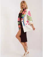 Marynarka DHJ MA 18525 model 19648743 ecru - FPrice Marynarka DHJ MA 18525 model 19648743 ecru - FPrice