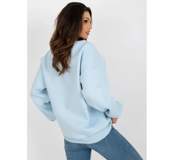 Mikina EM BL 617 6.30x světle modrá
