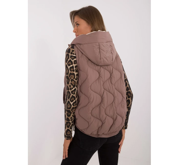 Kamizelka MBM KZ model 20479757 brązowy - FPrice Kamizelka MBM KZ model 20479757 brązowy - FPrice