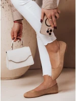 Dámské semišové baleríny MINIMALL khaki FashionStreet ZY0672