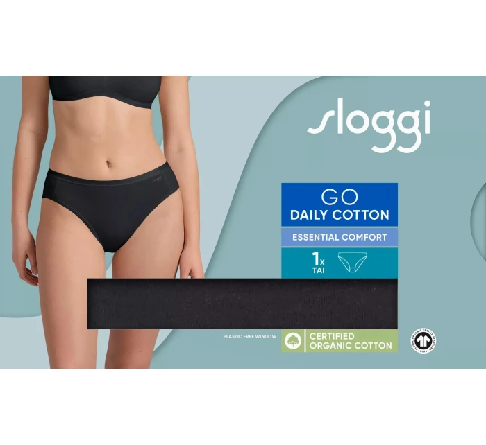 sloggi GO Daily Cotton Tai - BLACK - SLOGGI BLACK - SLOGGI sloggi GO Daily Cotton Tai - BLACK - SLOGGI BLACK - SLOGGI