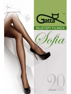 Dámské punčocháče Sofia brown - GATTA