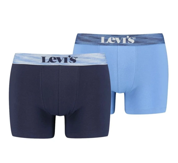 Pánské boxerky 2Pack model 16209109 modrá Levi's - Levis