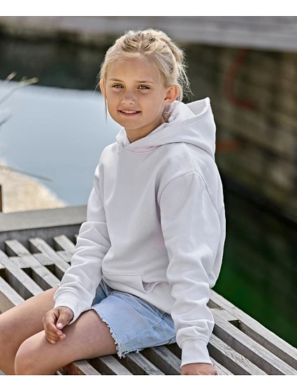TJ Dětská mikina s kapucí z těžké bavlny "Unlabeled" heather grey model 22465010 - Tee Jays TJ Dětská mikina s kapucí z těžké bavlny "Unlabeled" heather grey model 22465010 - Tee Jays