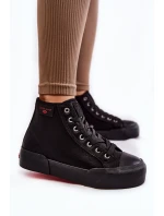 Dámské vysoké tenisky Cross Jeans KK2R4055C Černe